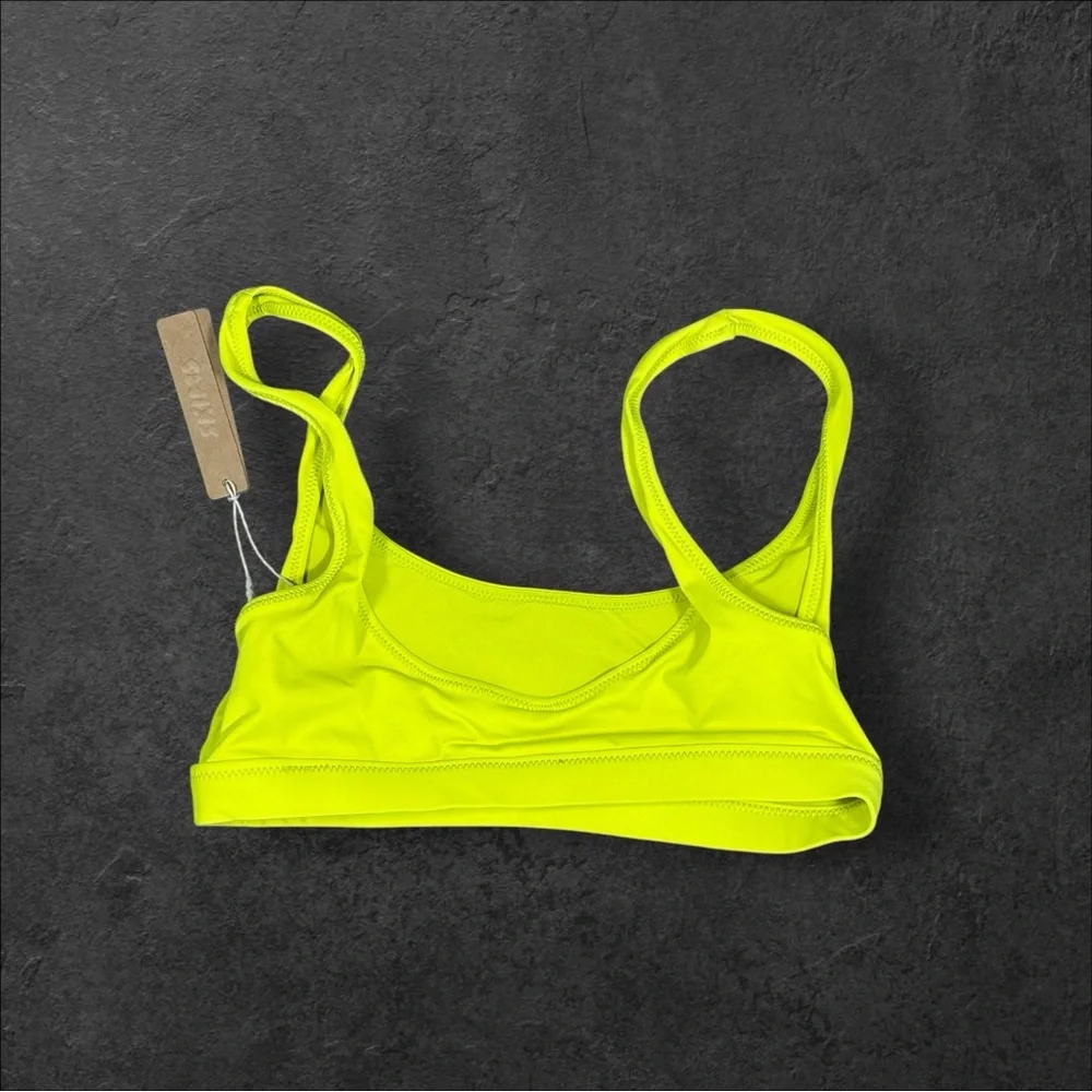 nwt Skims Recycled Swim Tank bikini Top‎ Sw-tnk-0743 Citrus XS